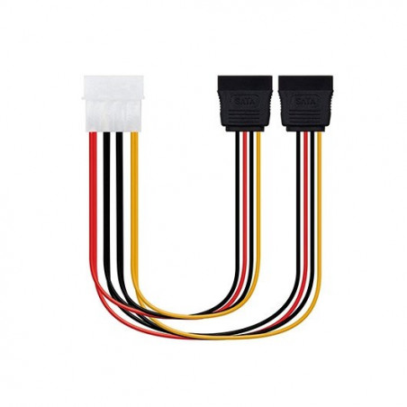 CABLE ALIMENTACION MOLEX M A SATA H 016MM