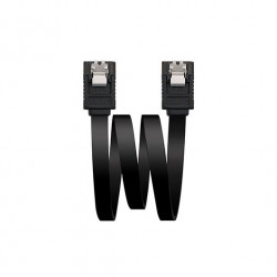 CABLE DATOS SATA III NANOCABLE 05M NEGRO