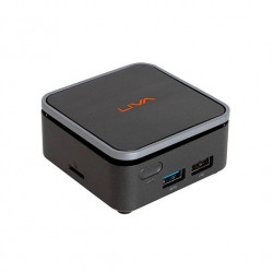 ORDENADOR MINI PC BAREBONE ECS LIVA Q2 N4000 0464 INTEL N40