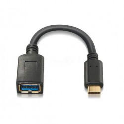 CABLE OTG USBAH A USB TIPO C M 31 AISENS NEGRO