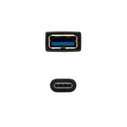 CABLE OTG USBA A USB TIPO C 31 NANOCABLE 15CM 15CM HEMBR