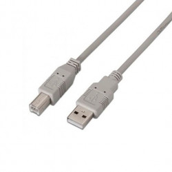 CABLE USBA A USBB AISENS A101 0002 BEIGE