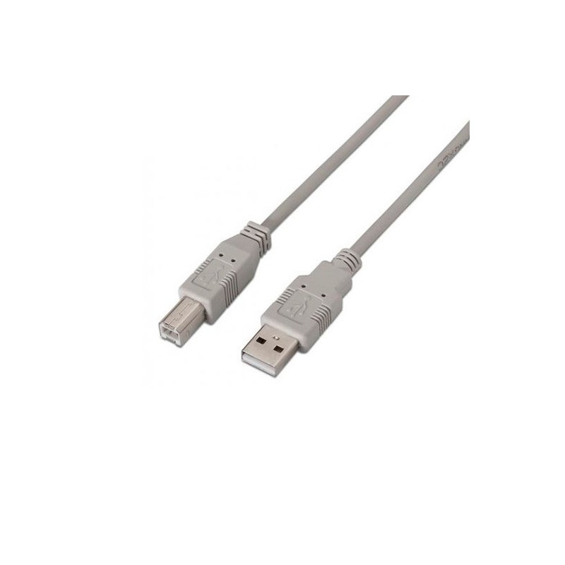 CABLE USBA A USBB AISENS A101 0002 BEIGE