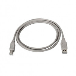 CABLE USBA A USBB AISENS A101 0002 BEIGE