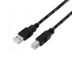 CABLE USBA A USBB AISENS A101 0007 NEGRO