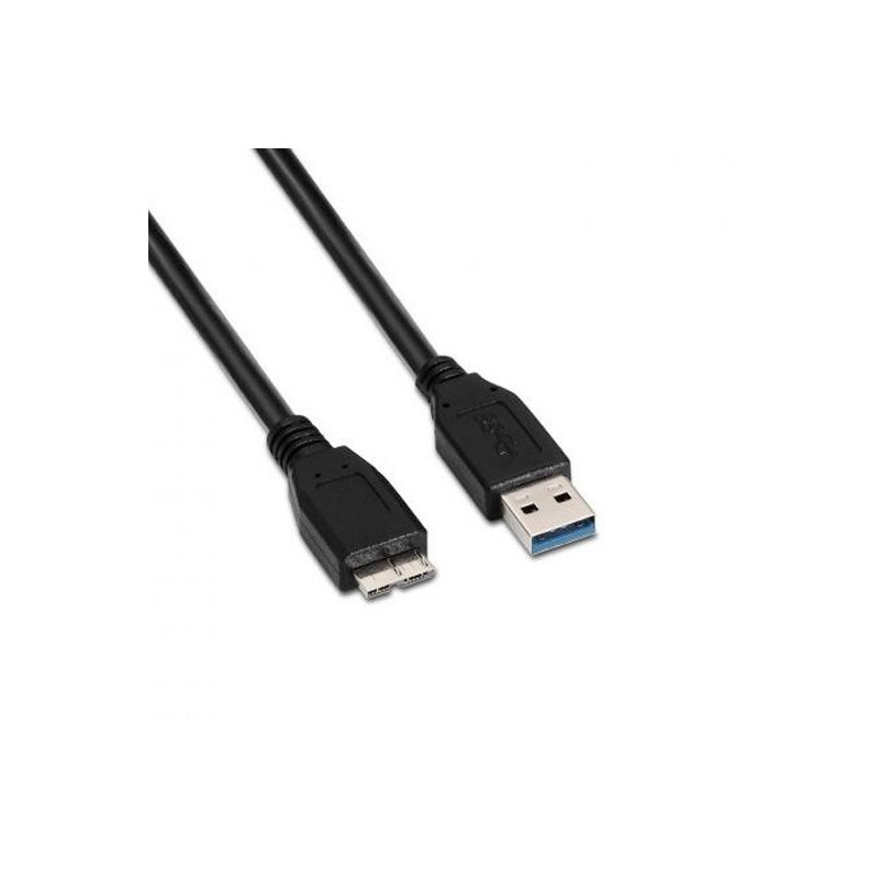 CABLE USBA A MICRO USBB 30 AISENS 1M NEGRO
