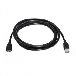 CABLE USBA A MICRO USBB 30 AISENS 1M NEGRO
