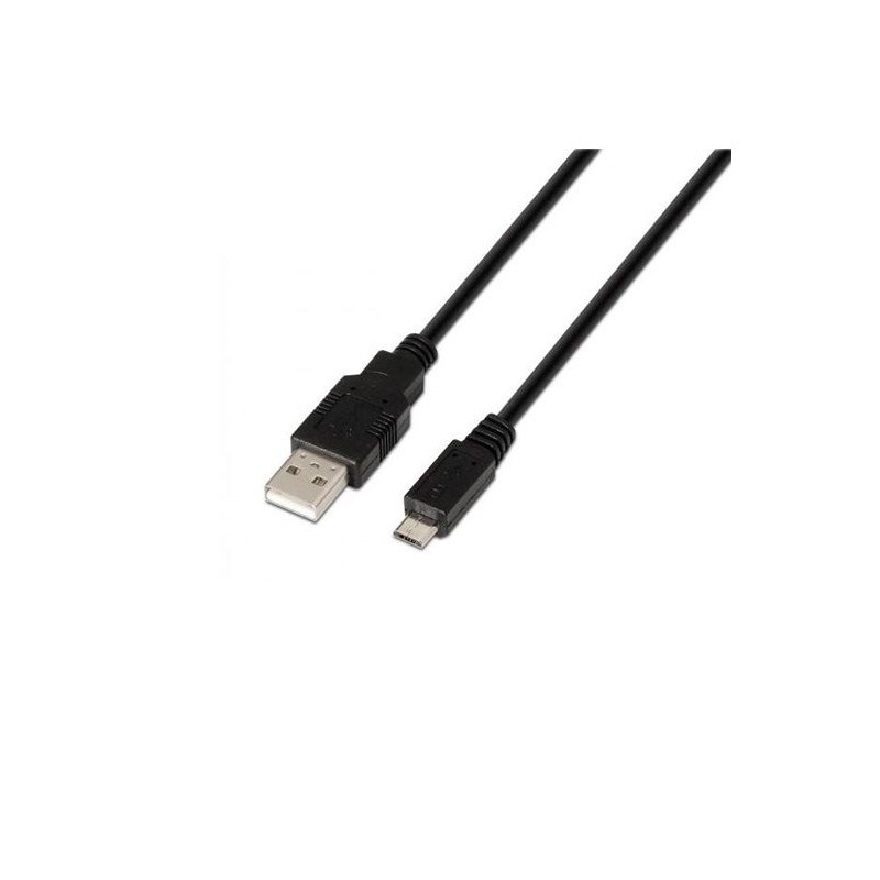 CABLE USBA A MICRO USBB 20 AISENS 3M NEGRO
