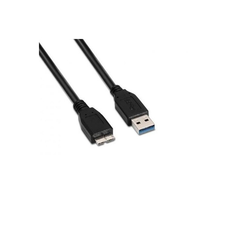 CABLE USBA A MICRO USBB 30 AISENS 2M NEGRO